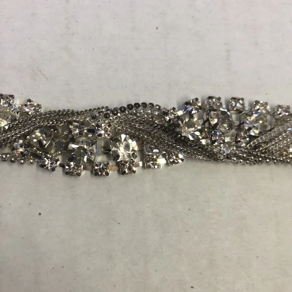 Natasha Couture Bridal Rhinestone Wedding Belt Sash